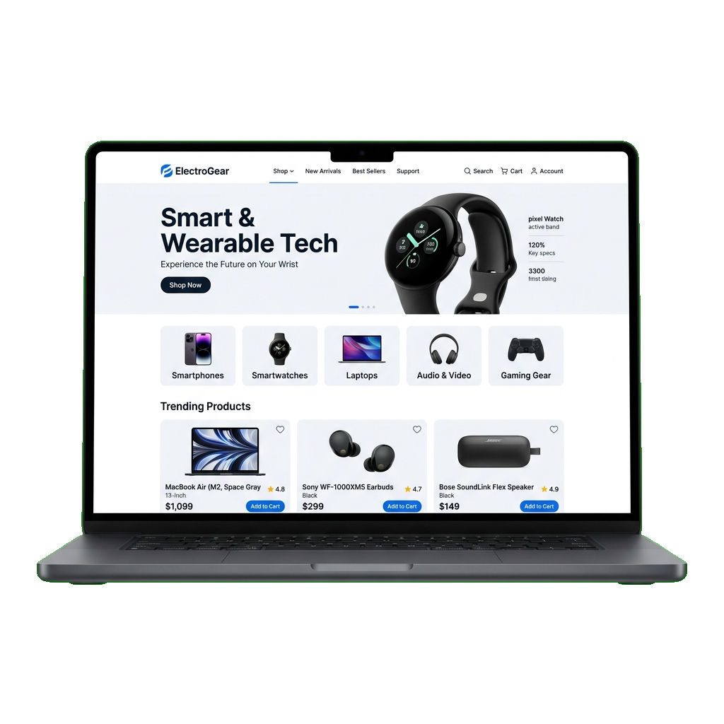 Mockup commerce