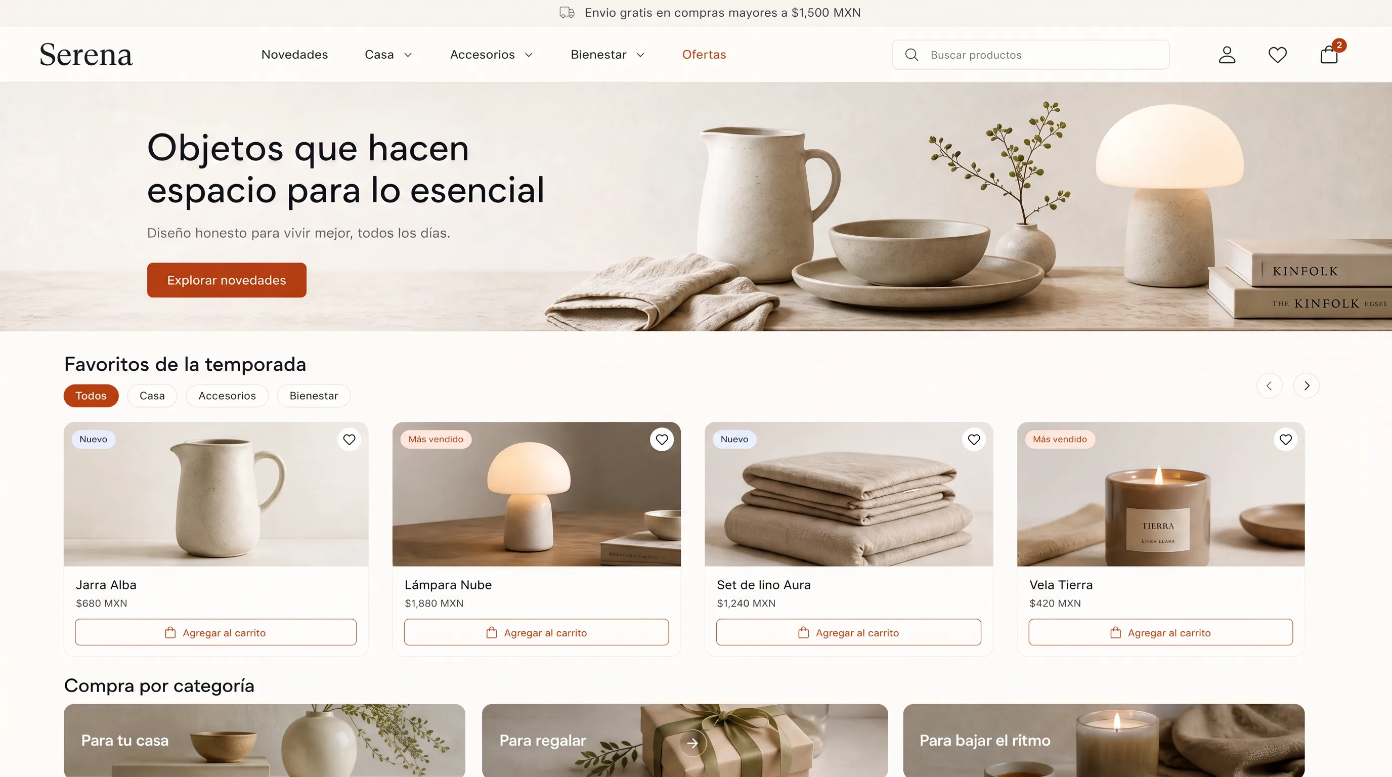 Tienda online de alta conversión con pagos y stock en vivo.