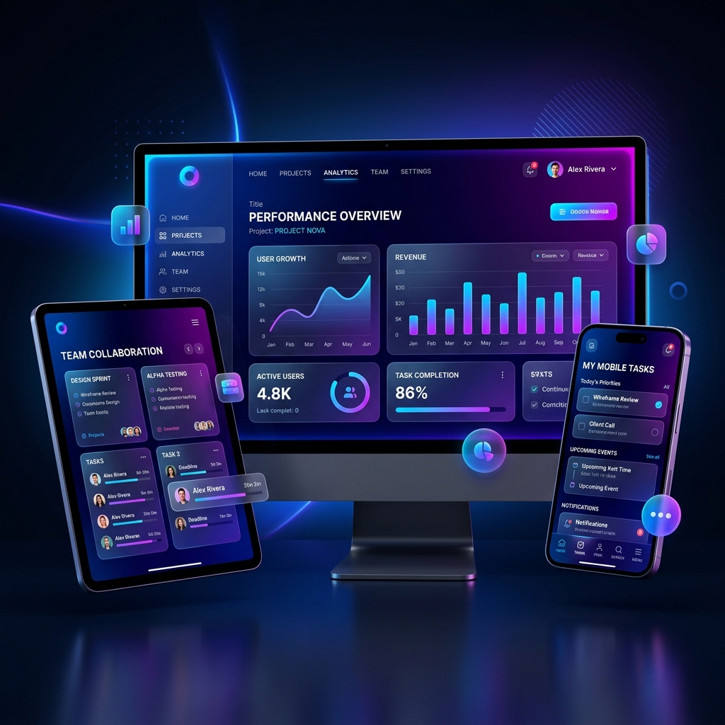 Mockup de Arquitectura de Interfaz UI/UX