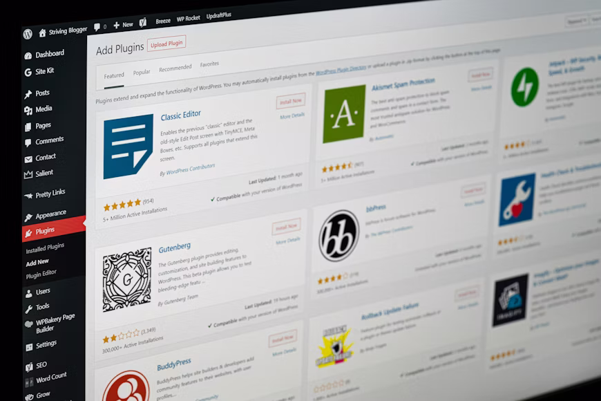 Mockup WordPress